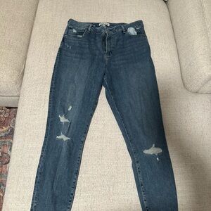 Abercrombie & Fitch Super Skinny Ankle High Rise Jeans